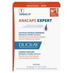 Ducray Anacaps Expert - Food Supplement - Chronic Hair Loss